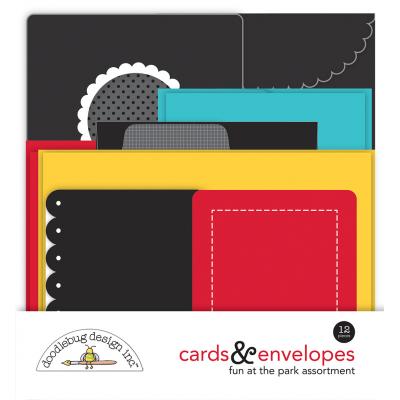 Doodlebug Fun At The Park - Cards & Envelopes